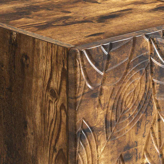 Wooden Brown Bedside Tables 2 Pieces 49x34.5x20cm Wooden Brown Bedside Tables 2 Pieces 49x34.5x20cm