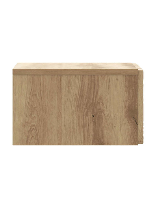 Wooden Brown Bedside Tables 2 Pieces 49x34.5x20cm