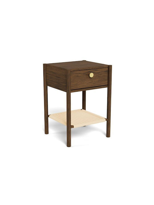 Nachttisch Norsica 983 Metall Braun 44x40x60cm