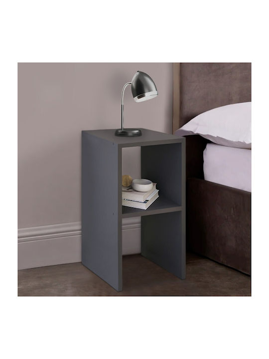 Tagore Wooden Bedside Table 30x30x60cm