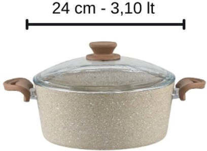 SteweHome Βαθιά Κατσαρόλα 3.1lt / SteweHome Βαθιά Κατσαρόλα 3.1lt /