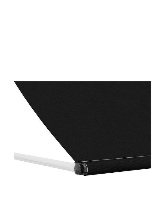 vidaXL Τέντα Βεράντας Μαύρη 3.5x1.5m