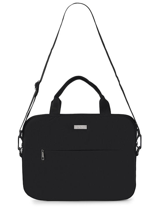 Zagatto Messenger Geantă Laptop Impermeabilă 15.6" în Culoare Neagră ZG992
