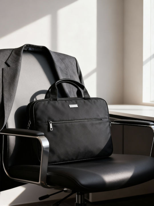 Zagatto Messenger Geantă Laptop Impermeabilă 15.6" în Culoare Neagră ZG992