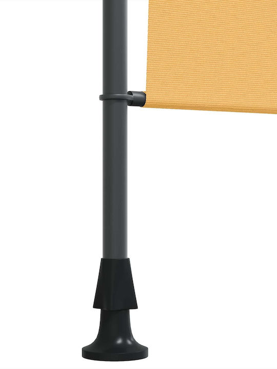 vidaXL Тента Тераса С LED Бежова 1.2x2.7m