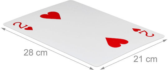 Xxl Spielkarten Relaxdays Set 54 Stück Bunt 28x21cm
