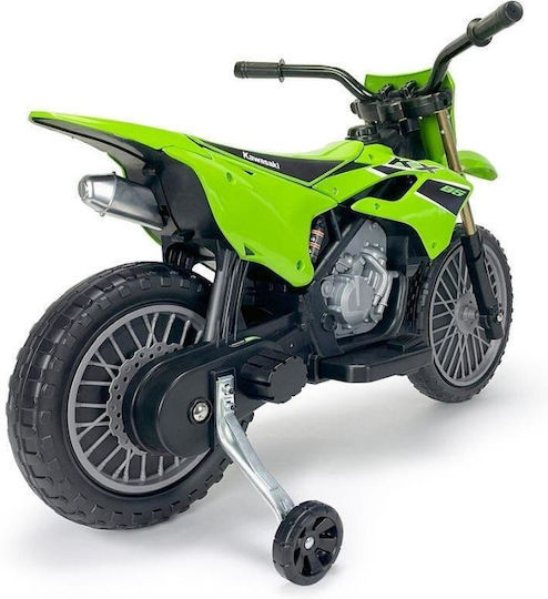 Kinder Elektromotorrad Kreuz Lizenziert Elektrisch 12 Volt Grüne Für 6+ Jahre