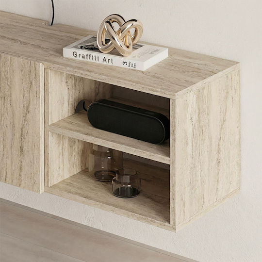 TV-Ständer Conrad Travertine M140xB35xH38cm
