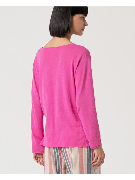 Bluza Damă Bumbac Roz