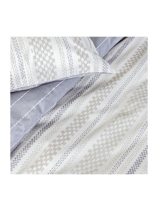 Nima Soleil Double Bed Sheets Set With Fitted Sheet 160x200+32cm Soleil (4pcs)