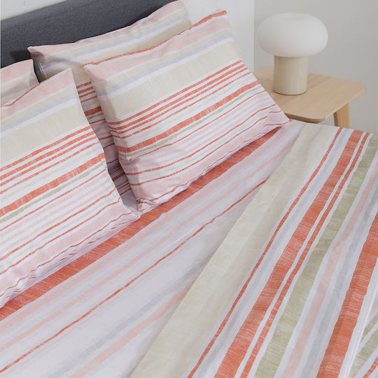Biokarpet Bettlaken Naf Naf Summit 151 Vinson Rote-Set Super-Doppel Gummibettlaken