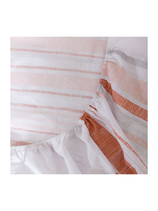 Viokarpet Bed Sheet Naf Naf Summit 151 Vinson Red Set Super-Double Rubber Hugger