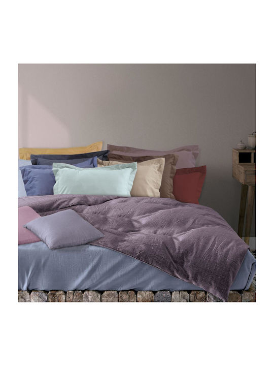 Das Home Bettlaken Super-Doppel mit Gummiband 170x200+35cm. Best 1002 Beige