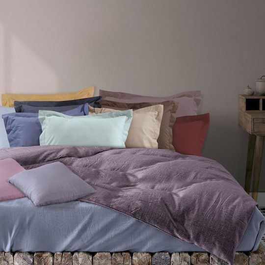 Das Home Sheet Super-Double with Elastic 170x200+35cm. 1018 Light Blue