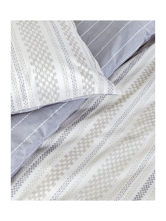 Nima Soleil Set Bed Sheets Double 240x260cm Beige (4pcs)