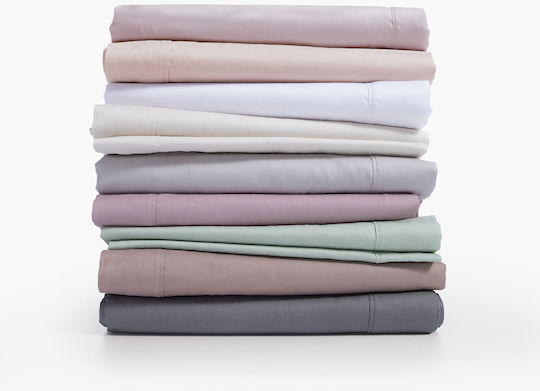 Nef-Nef Homeware Cearceaf de Pat King Size cu Elastic 180x200+35cm 1 Bucată