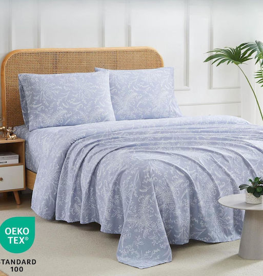 Olia Home Σεντόνι Υπέρδιπλο 240x260εκ. 1
