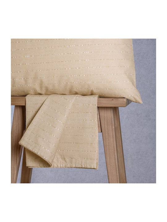 Melinen Paris Set Cearceaf cu 1 Față de Pernă Single cu Elastic 100x200+32cm 2 (2 bucăți)