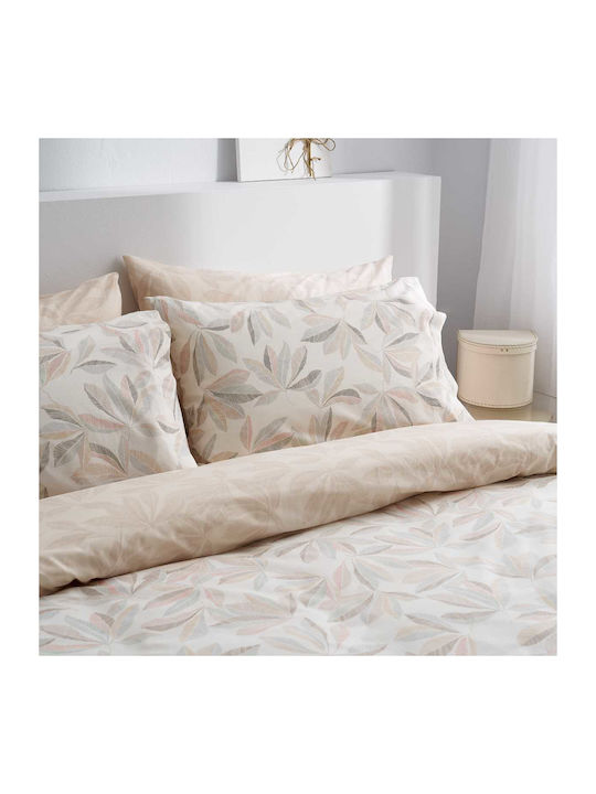 Vesta Home Anthia Σετ Σεντόνια Υπέρδιπλα 240x270εκ. Μπεζ (4τμχ)