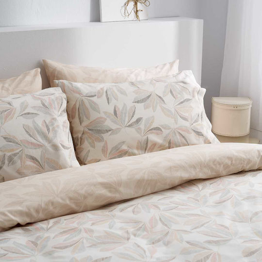 Vesta Home Anthia Σετ Σεντόνια Υπέρδιπλα 240x270εκ. Μπεζ (4τμχ)
