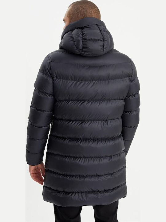 Herren Jacken Wasserdicht Dunkelblau #