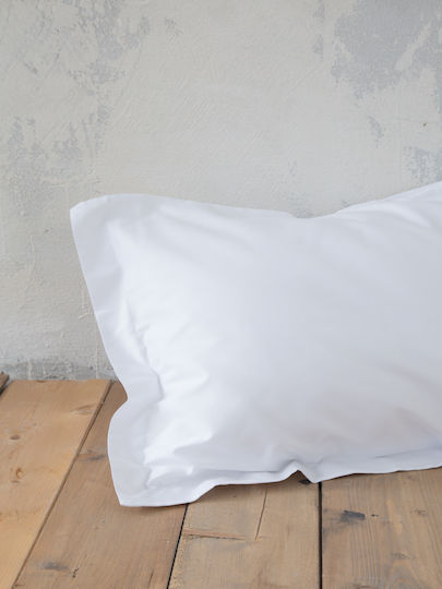 Nima Cearșaf Super Double cu Elastic 160x200+35cm. Superior Alb