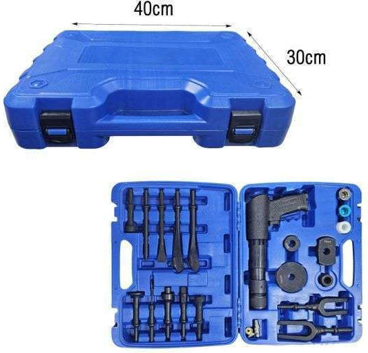 Pneumatic Hammer 250mm Accessories Chisels Case Air Hammer Accessories Chisels In Case 089148