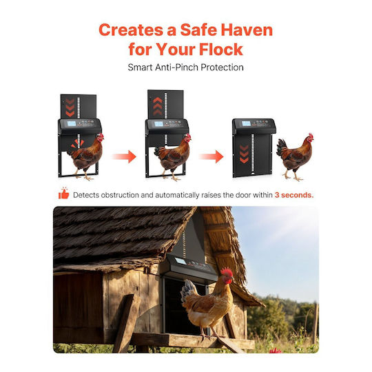Vevor Automatic Chicken Coop Door