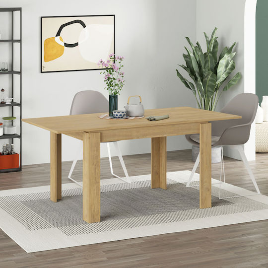 Tolmen Επεκτεινόμενο Sapphire Oak 120+50x80x75εκ.