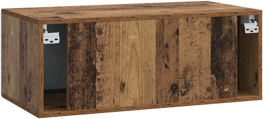 TV-Ständer VidaXL Wandmontage Fernsehschrank M59.5xT31xH30cm