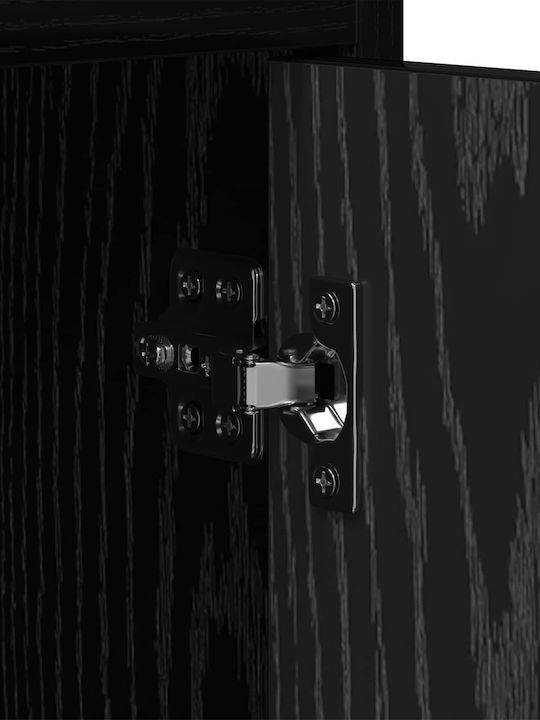 Dulap TV Stejar Negru 130x33x47cm