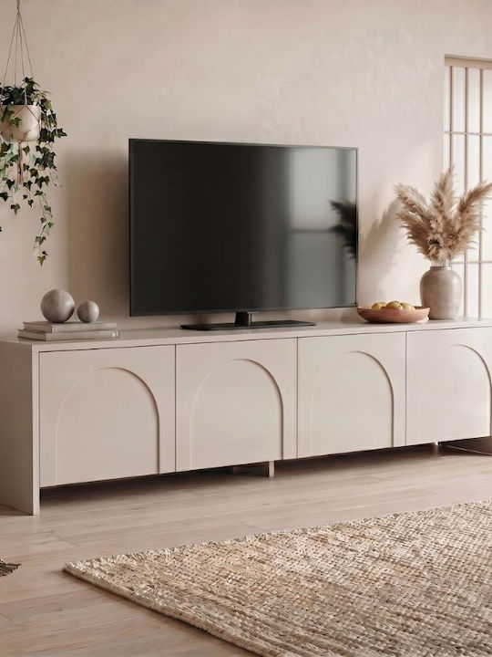 TV-Ständer Creme M180xP32xH45cm