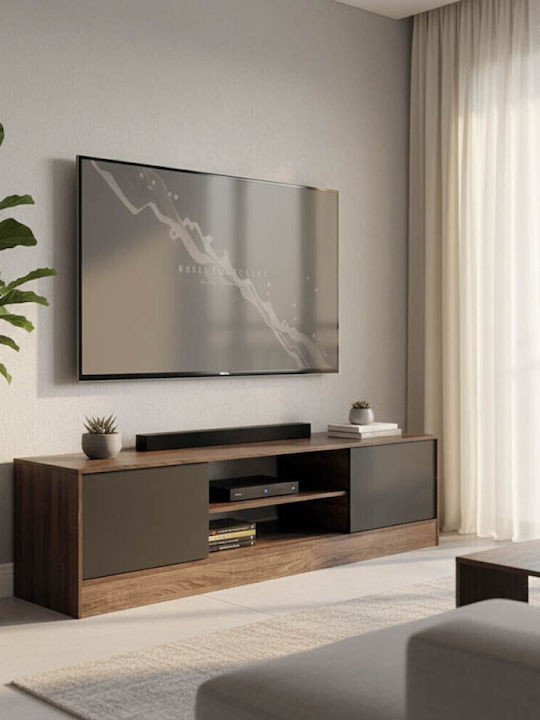 Sasa Oak-Anthracite M150xL35xH41.5cm