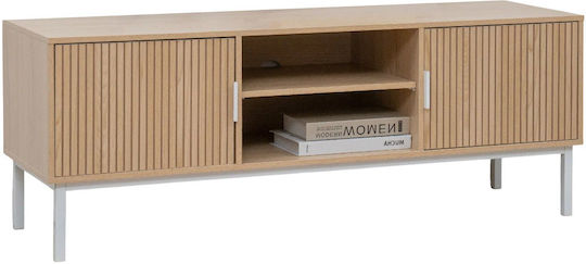 Έπιπλο Τηλεόρασης Haptic Μπεζ Μ120xΠ40xΥ45cm