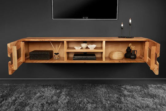 Έπιπλο TV Επιδαπέδιο Μπεζ 160x35x30εκ.