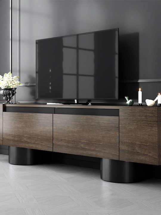 Телевизионни Мебели Bohem Орех М180xД30xВ50см