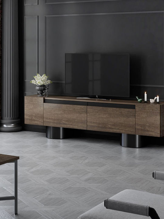 Телевизионни Мебели Bohem Орех М180xД30xВ50см