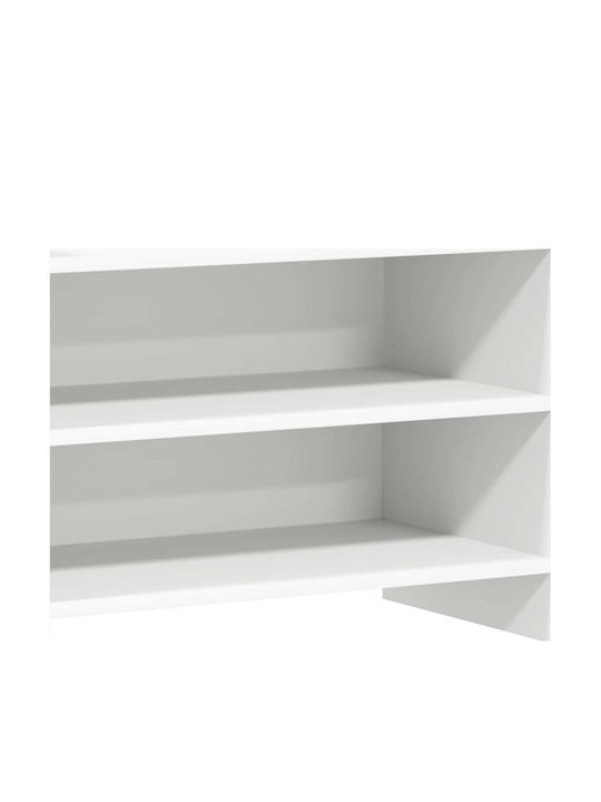 Έπιπλο Τηλεόρασης Λευκό Μ60xΠ33xΥ47cm