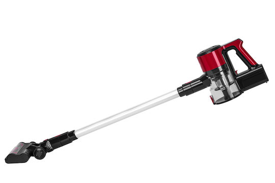 Kraft & Dele KD5167 Επαναφορτιζόμενη Σκούπα 2 σε 1 Stick & Χειρός 25.2V Κόκκινη