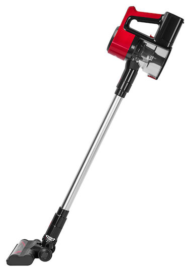 Kraft & Dele KD5167 Επαναφορτιζόμενη Σκούπα 2 σε 1 Stick & Χειρός 25.2V Κόκκινη