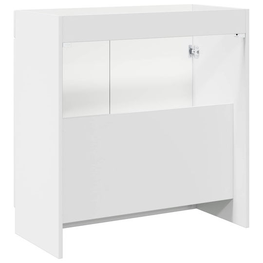 vidaXL Panglică Fără Lavoar M56xA37.5xÎ81cm Alb