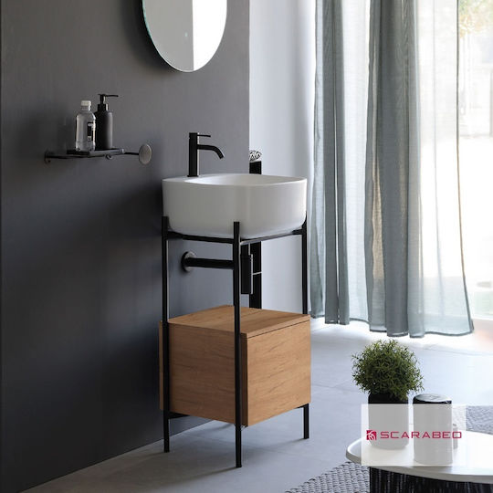 Scarabeo Laila T 45 Blat cu Lavoar L42xW42xH77.5cm Alb