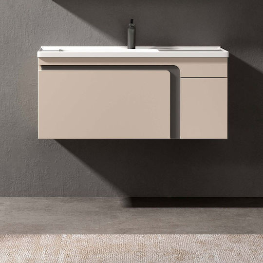Martin Vanity Without Sink L99xD49xH45cm Cream White