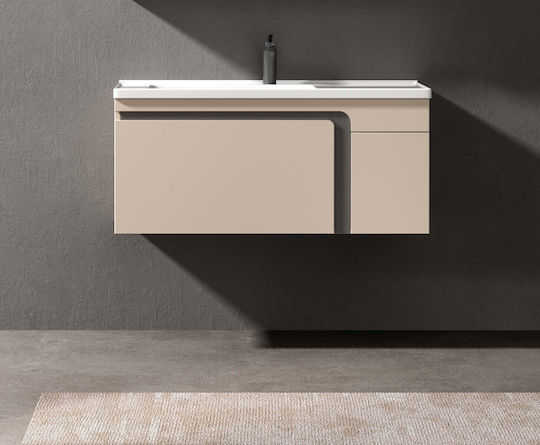 Martin Πάγκος χωρίς Νιπτήρα Μ99xΒ49xΥ45cm Cream White Martin Πάγκος χωρίς Νιπτήρα Μ99xΒ49xΥ45cm Cream White