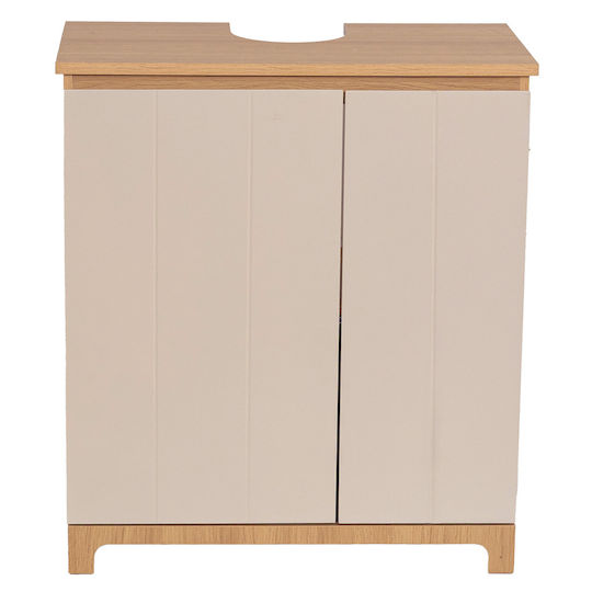 MRShome Πάγκος χωρίς Νιπτήρα Μ62xΒ30xΥ70cm Μπεζ/καφέ MRShome Πάγκος χωρίς Νιπτήρα Μ62xΒ30xΥ70cm Μπεζ/καφέ