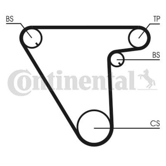 Contitech Ct 833 Balance Shaft Belt