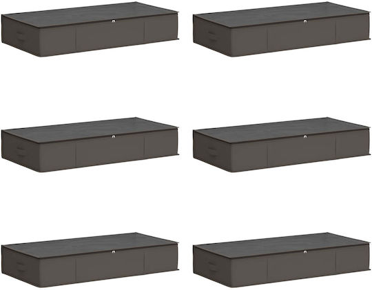 vidaXL Storage Case for Blanket/Duvet / Clothes 100x50x18cm 6 Pieces