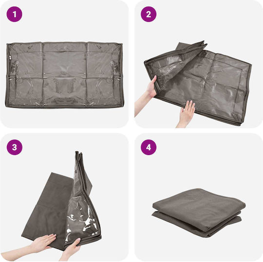vidaXL Clothes Storage Box 70x40x18cm 2 Pieces