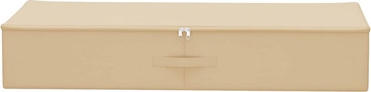 vidaXL Fabric Clothes Storage Box in Beige Colour 90x48x15cm 2 Pieces