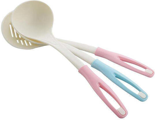 SteweHome Cooking Utensil Set 3 Pieces White